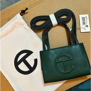 NWT 🤩 Telfar Small Dark Olive Shopping Bag